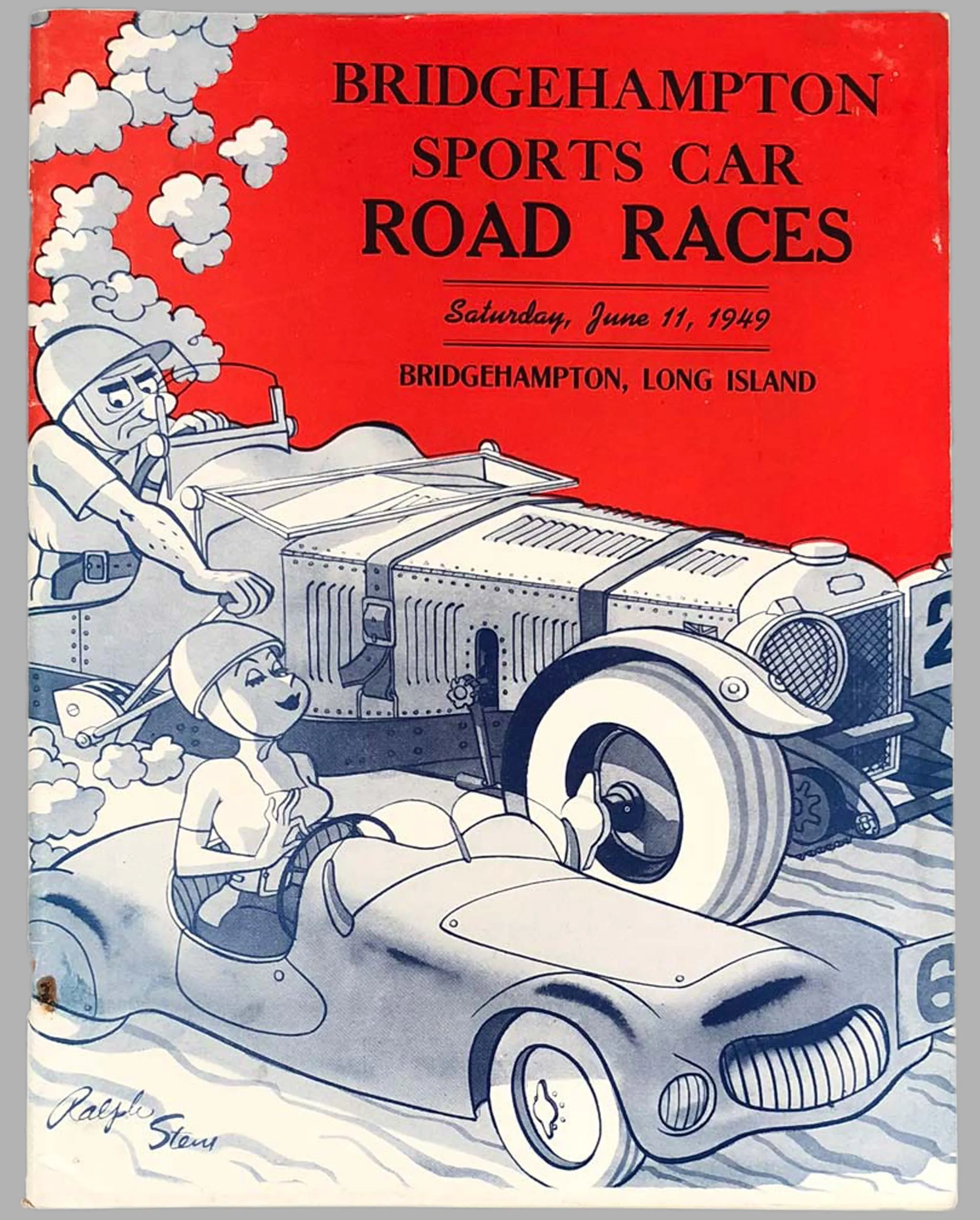 1949 Bridgehampton Sports Car Road Races Program