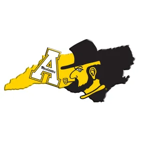 Appalachian State Mountaineers - Mountaineers State Single Layer Dimensional