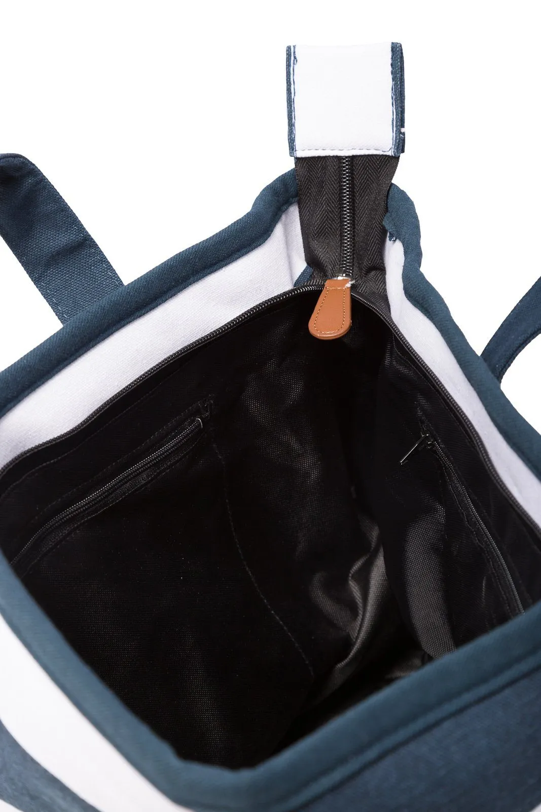 Canvas Travel Tote with Zipper Closure