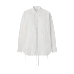 Crinkled Kimono Shirt 'White'