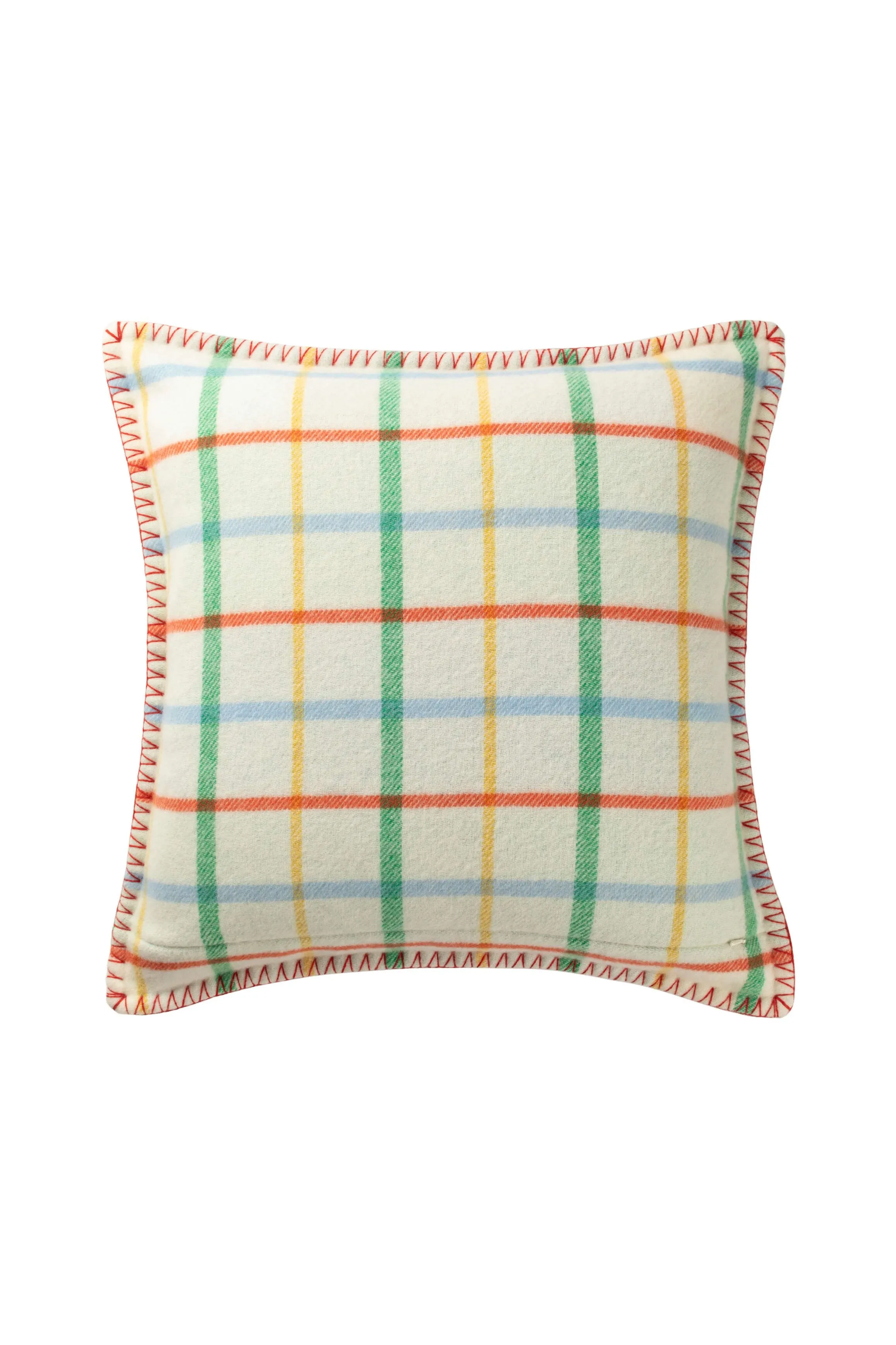 Double Face Check Cushion