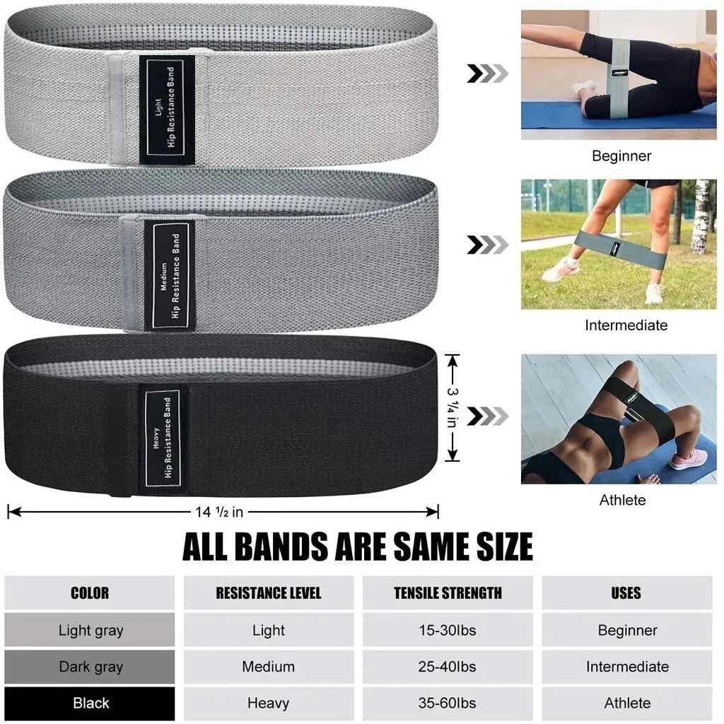 Elastic Rubber Bands Set for Fitness Gym