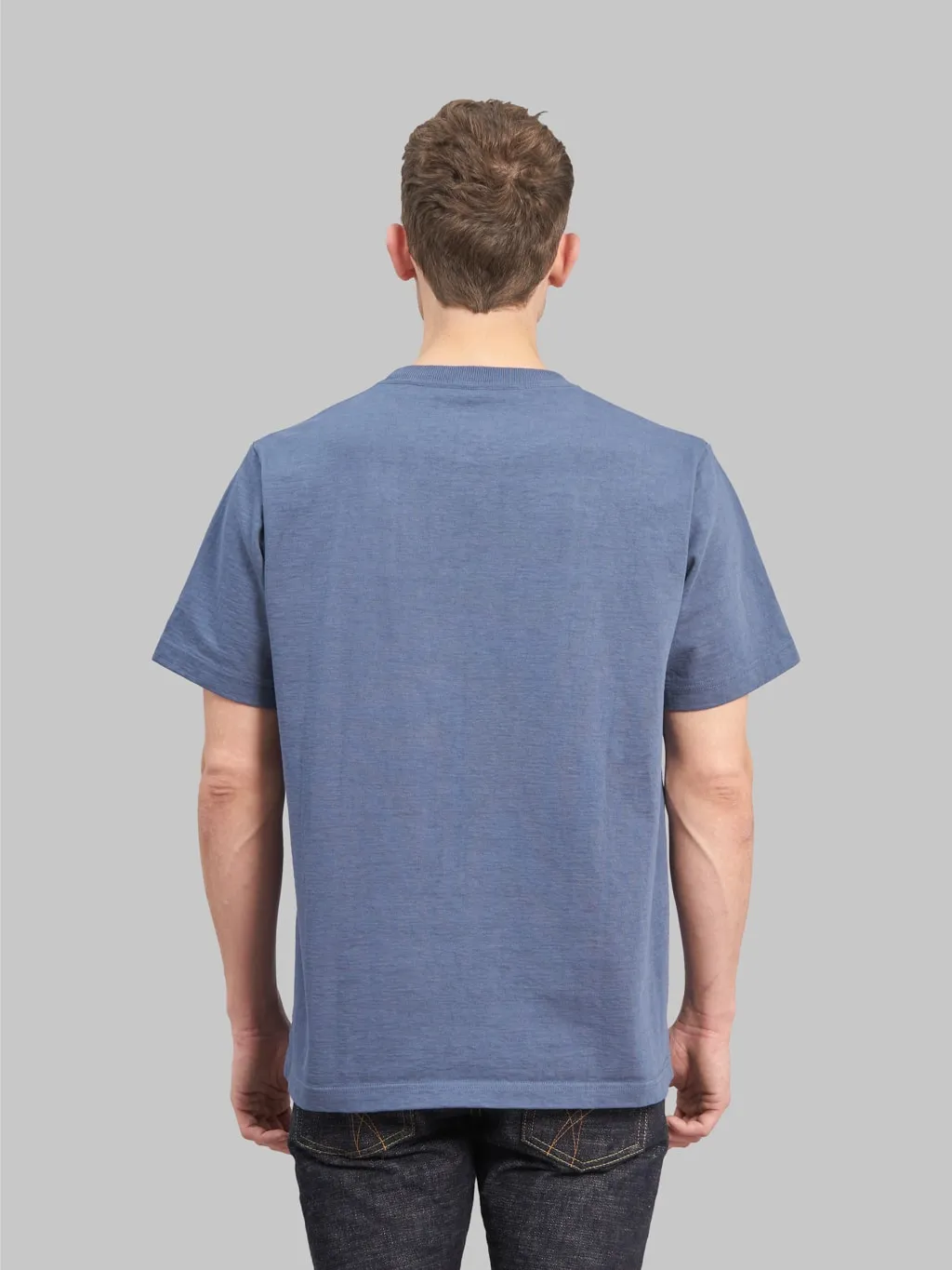 Jackman Dotsume T-Shirt Off Classic Blue