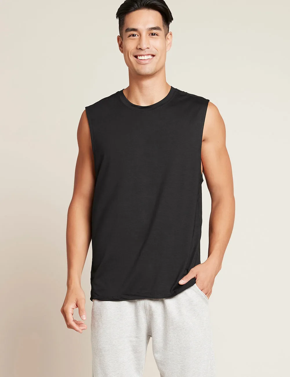 Men's Active Muscle Tee - Black