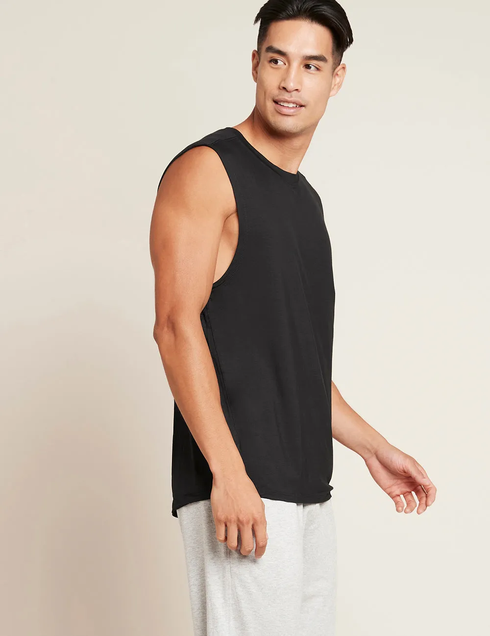 Men's Active Muscle Tee - Black