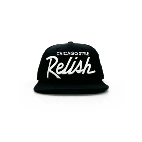 Relish Vintage Sports Script - Black and White