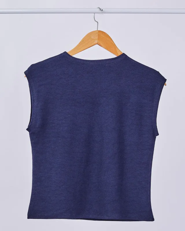 Ribbed Sleeveless Basic