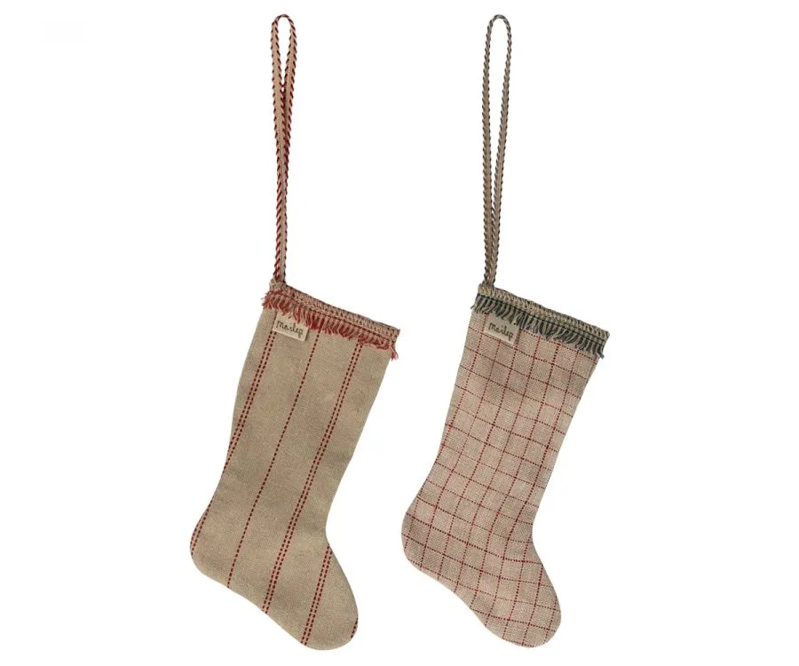 Stocking ornament | Set of 2