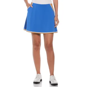 Women's Color Block Flounce Skort